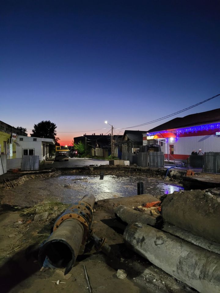 Недолго радовались: в Чистополе вновь отключили воду