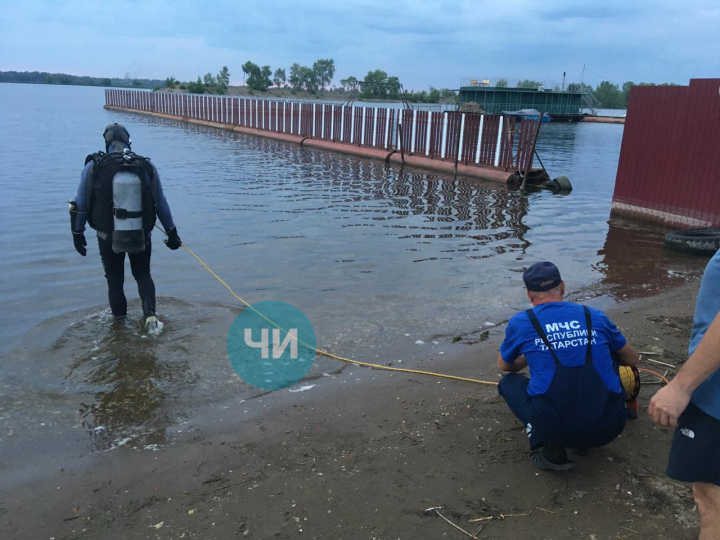 В Чистополе водолазы нашли тело утонувшего 48-летнего мужчины