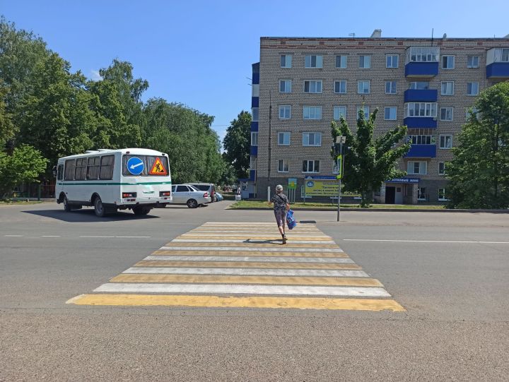 В Чистополе более 300 водителей получили штрафы за то, что не уступили дорогу пешеходам