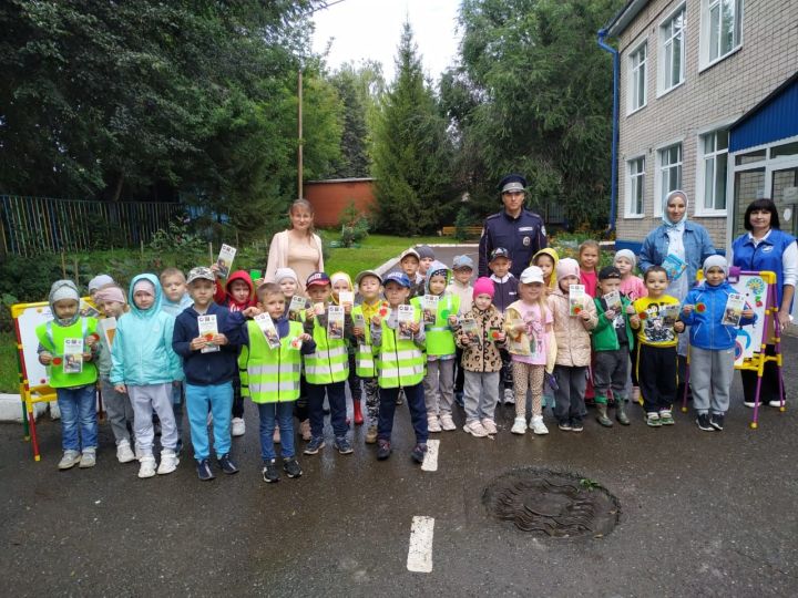 В Чистополе дети напомнили своим родителям правила дорожного движения