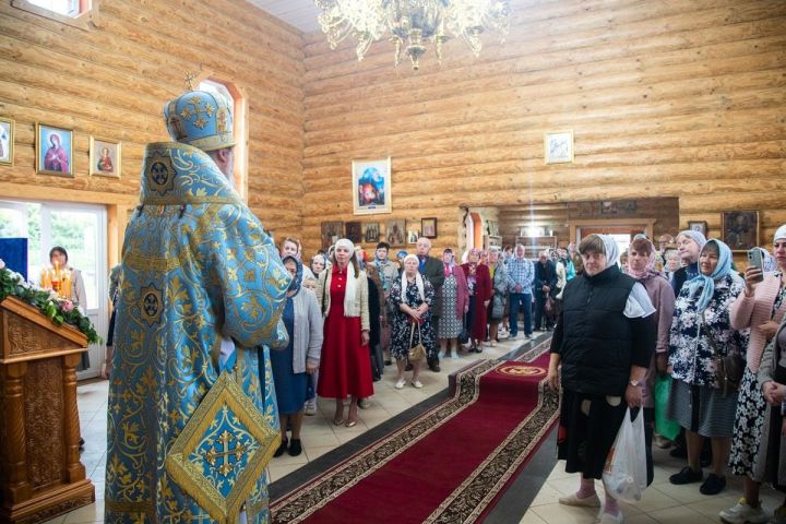 В селе Булдырь прошел престольный праздник в честь Рождества Пресвятой Богородицы